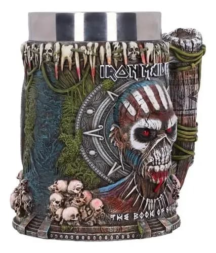 Jarro Tankard Iron Maiden Book Of Souls - A Pedido_exkarg Books Of Souls 3