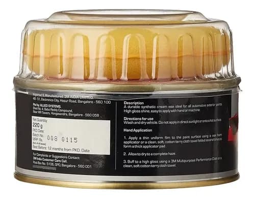 Cera Lustre Para Auto 3m 220 Gm - A Pedido_exkarg 2