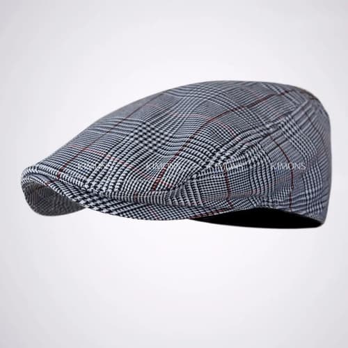 Boina Wf Plaid Gatsby Tweed Ivy - A Pedido_exkarg Gris Xxx 4