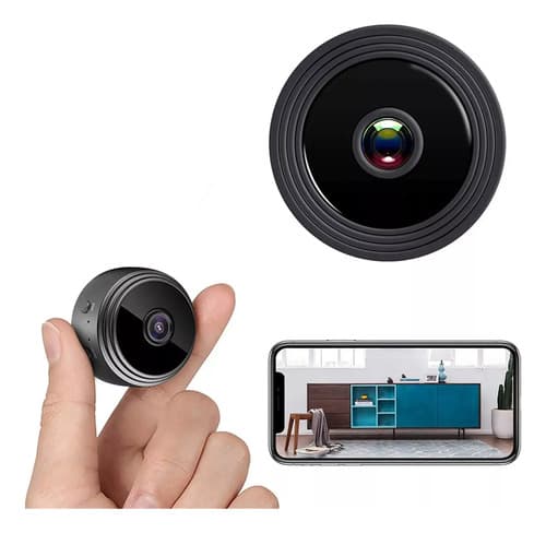 Mini Cámara De Seguridad Magnética Camtrix - A Pedido_exkarg Blanco 8