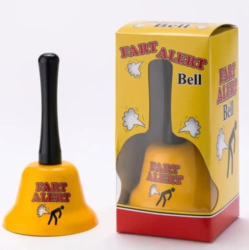Campana Llamadora Alerta De Pedo - A Pedido_exkarg Amarillo 6
