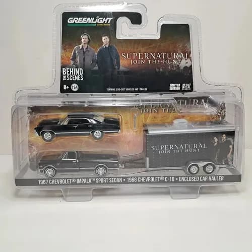 Auto 1:64 Supernatural Chevrolet Impala - A Pedido_exkarg Negro 3