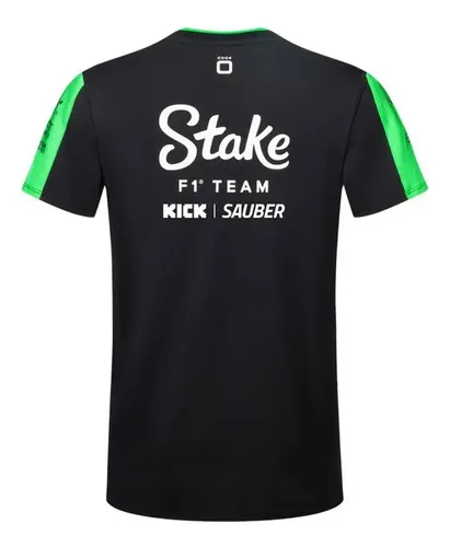 Remera  F1 Kick Sauber Team - A Pedido_exkarg Negro S 2