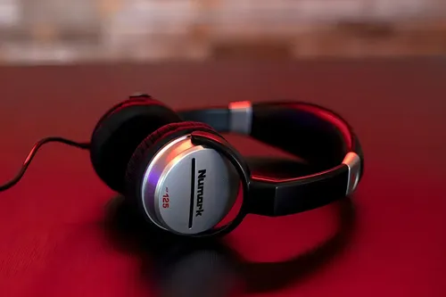Auriculares Dj Numark Hf125 - A Pedido Negro/plateado 5