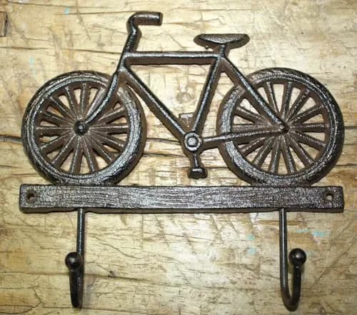 Porta Llaves De Hierro Bicicleta - A Pedido_exkarg Marrón 2