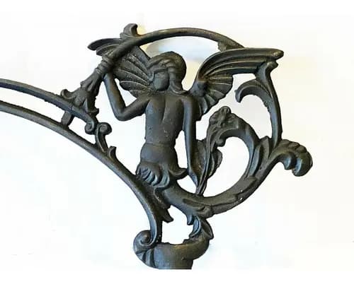 Brazo Para Lampara Estilo Victoriano - A Pedido_exkarg Negro 2