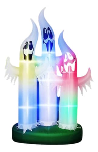 Adorno Inflable Halloween Combo Fantasmas - A Pedido_exkarg 7