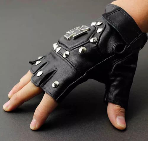 Guantes Men Punk Rocker - A Pedido_exkarg Negro 4