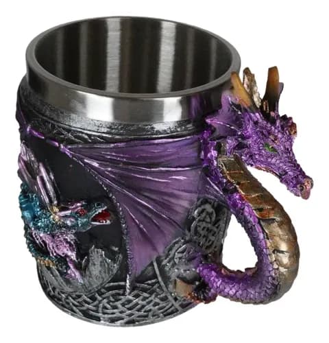 Taza De Cafe Conception Blue Fire Purple - A Pedido_exkarg Violeta 3