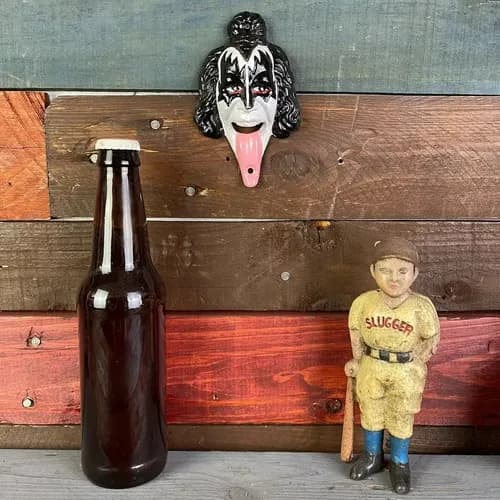 Destapador De Botellas Kiss Simmons - A Pedido_exkarg Negro 4