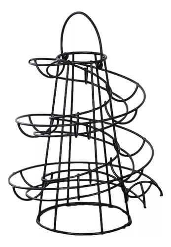 Huevera Espiral Vintage - A Pedido_exkarg Negro 6