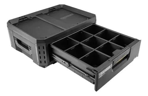 Caja Herramientas Con Cajon Stacktech Toughbuilt - A Pedido Negro 5