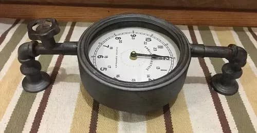 Reloj De Pared Industrial Wall Clock - A Pedido_exkarg Plomo 4
