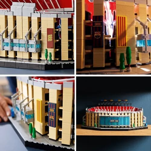 Bloques P/armar Lego Fc Barcelona 10284 5509 Piezas En Caja 5509 7