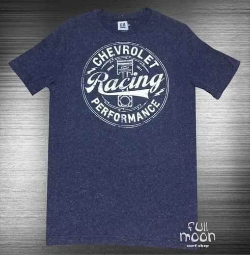 Remera Chevrolet Original Perf - A Pedido_exkarg Azul Xxxx