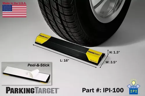 Tope Para Estacionar Made In Usa - A Pedido_exkarg Negro 2