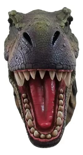 Cabeza Decorativa Tyrannosaurus Rex - A Pedido_exkarg Marrón 3