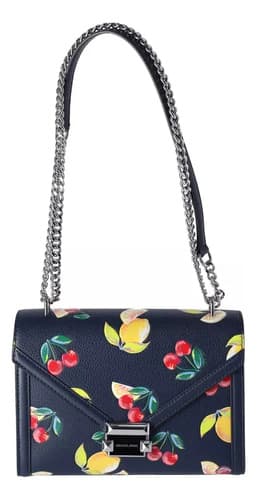 Cartera Kors Whitney Medium Flap - A Pedido_exkarg Negro 2