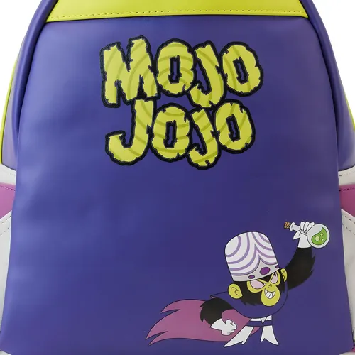 Mini Backpack Urbana Loungefly Mojo Jojo Verde Claro Brilla En La Oscuridad 6