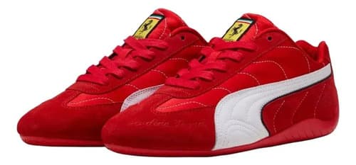 Zapatillas Ferrari Monza Speedcat Rosso - A Pedido_exkarg Rojo 34,5 Ar 2