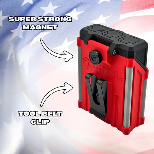 Cigarrera Milwaukee Packout Inspired  - A Pedido_exkarg Rojo 3