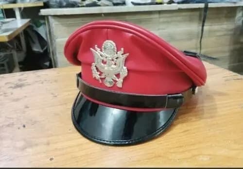 Gorro Red Army Cuero - A Pedido_exkarg Rojo Xxx 3
