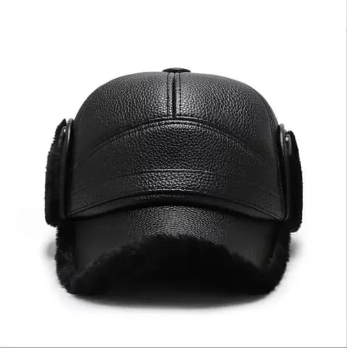 Gorra Con Orejeras Winter - A Pedido_exkarg Negro M 5