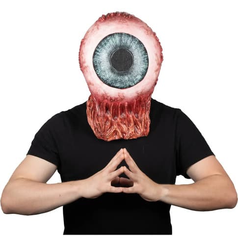 Máscara Monstruo Ojo Gigante Ghoulish Creepy Halloween Blanco 2