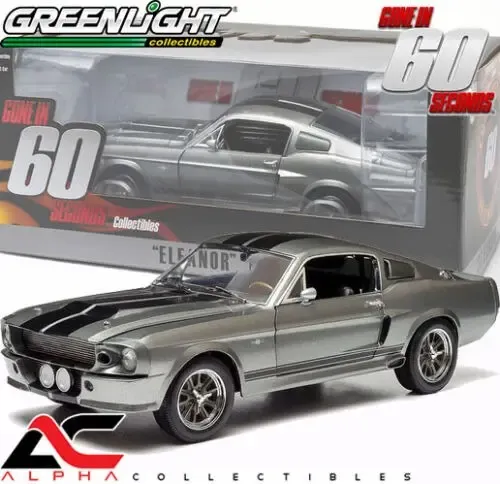 Auto 1:18 1967 Ford Mustang 60 Seconds - A Pedido_exkarg Gris 2