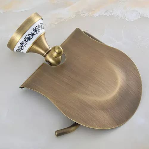 Porta Rollo Papel Higienico Retro  Brass - A Pedido_exkarg Dorado 5