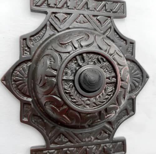 Timbre Victoriano Doorbell - A Pedido_exkarg Marrón 2