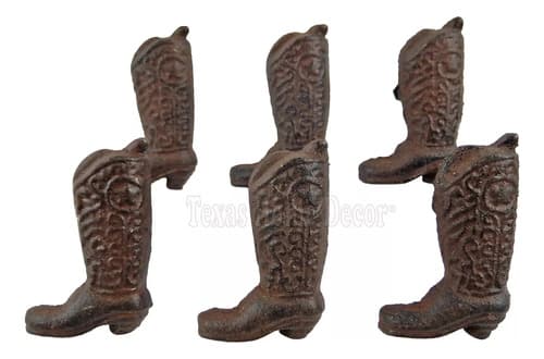 Tiradores De Hierro Para Puertas Botas - A Pedido_exkarg X 4
