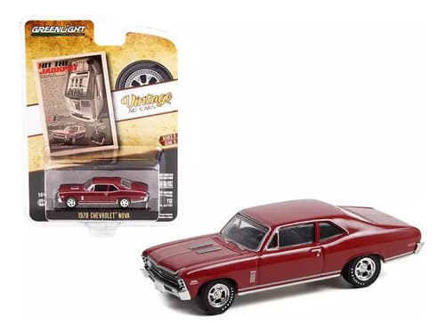 Auto 1/64 1970 Chevrolet Nova - A Pedido_exkarg Rojo 2