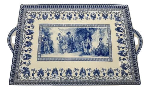 Juego De Té De Porcelana Liberty Blue - A Pedido Azul 5