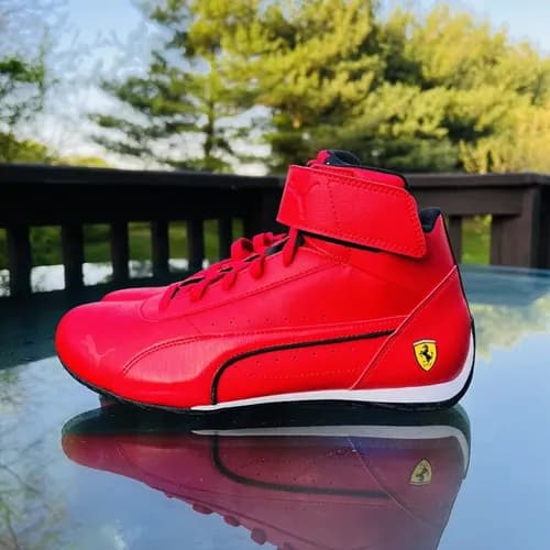 Botitas Puma Ferrari Neo Cat - A Pedido_exkarg Rojo 34.5 Ar 3