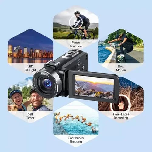 Camara 4k 30fps 42mp Handheld - A Pedido_exkarg Negro 4