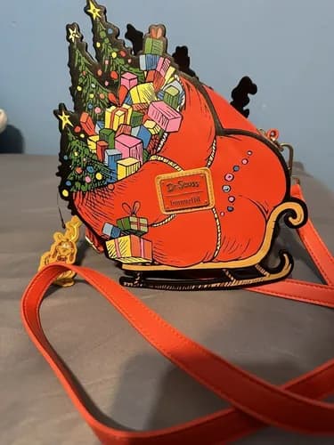 Cartera Loungefly Dr. Seuss - A Pedido_exkarg Rojo X 4