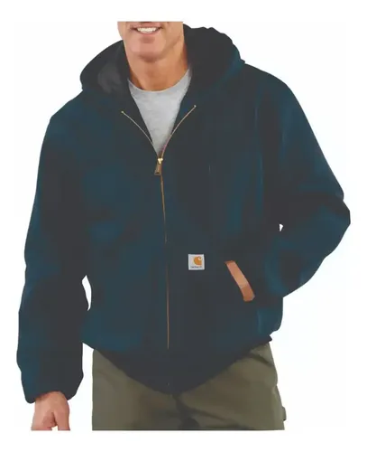 Campera Carhartt Thermal-lined Duck Active - A Pedido Negro 38 2