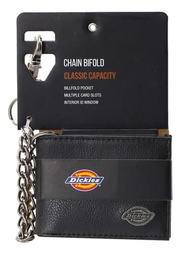 Billetera Dickies Men's Leather Slimfold - A Pedido_exkarg Negro 3
