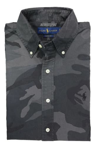 Camisa Polo Ralph Lauren Men Ls - A Pedido_exkarg Marrón S 2