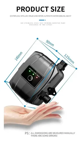 Bomba Refuerzo De Presión De Agua Portátil - A Pedido_exkarg 4