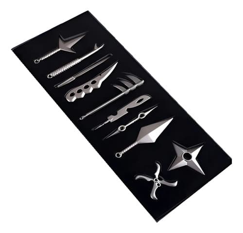 Disfraz Anime Naruto Set De Accesorios - A Pedido_exkarg Plata