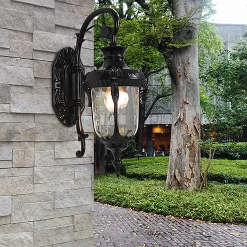 Farol Outdoor Wall Light Fixture - A Pedido Negro