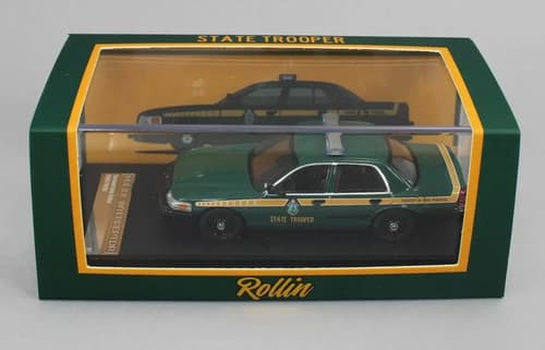Auto 1/64 Policía Estatal De Vermont - A Pedido_exkarg Verde