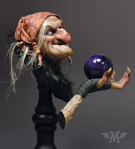 Busto Bergholtz Bruja Maleva The Spell - A Pedido_exkarg Piel 2