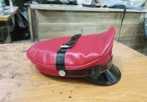 Gorro Red Army Cuero - A Pedido_exkarg Rojo Xxx 4