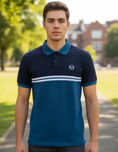 Chomba Sergio Tacchini Mens Numac - A Pedido_exkarg Azul Xxx