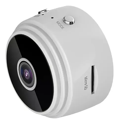 Mini Cámara De Seguridad Magnética Camtrix - A Pedido_exkarg Blanco 4