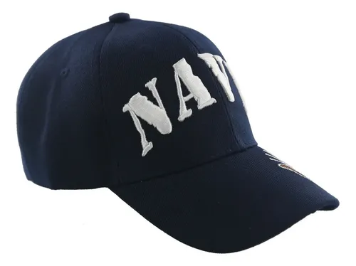 Gorra Us Navy Side Eagle - A Pedido_exkarg Azul Adulto Ajustable 3