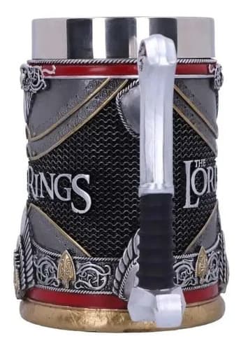 Jarra De Cerveza Lord Of Rings - A Pedido_exkarg Gris 3